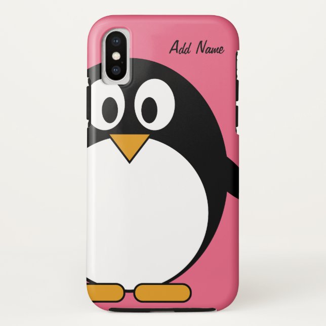 Capa Para iPhone, Case-Mate Pinguim bonito dos desenhos animados - ipod touch (Verso)