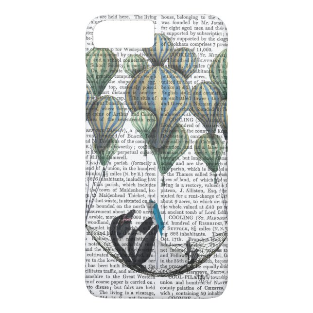 Capa Para iPhone, Case-Mate Pinguim no balão de Hammock (Verso)