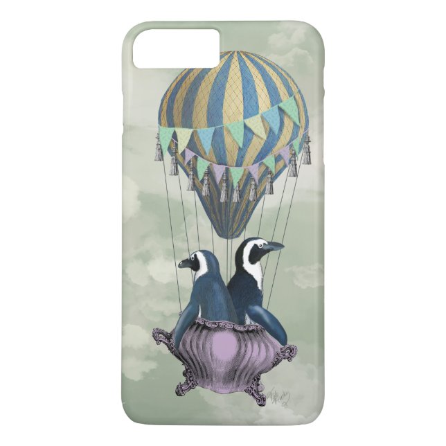 Capa Para iPhone, Case-Mate Pinguins voadores 2 (Verso)