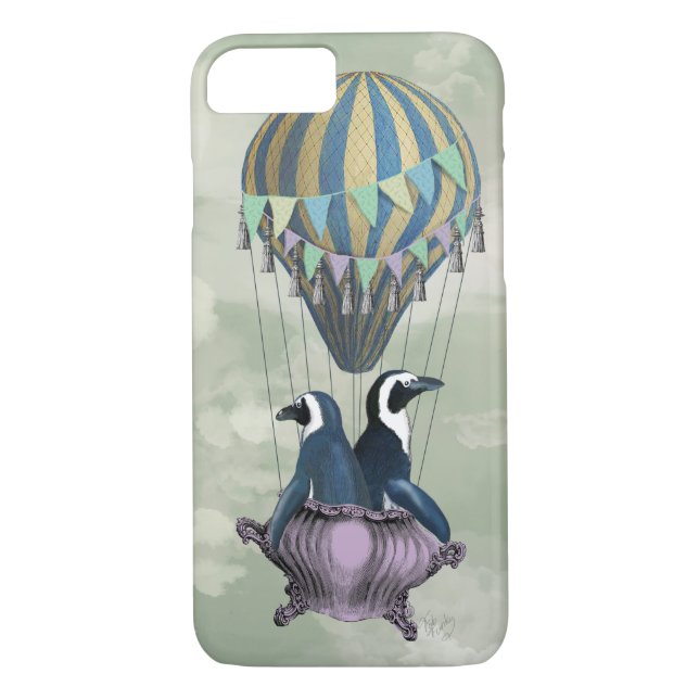 Capa Para iPhone, Case-Mate Pinguins voadores 2 (Verso)