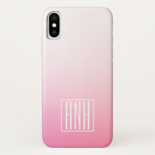 Capa Para iPhone Da Case-Mate Pinos em Desvanecimento Gradação de Mão e Suas Ini