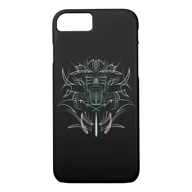 Capa Para iPhone, Case-Mate Pinstriping Hot Rod (Verso)
