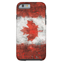Pinte a bandeira do canadense do Splatter