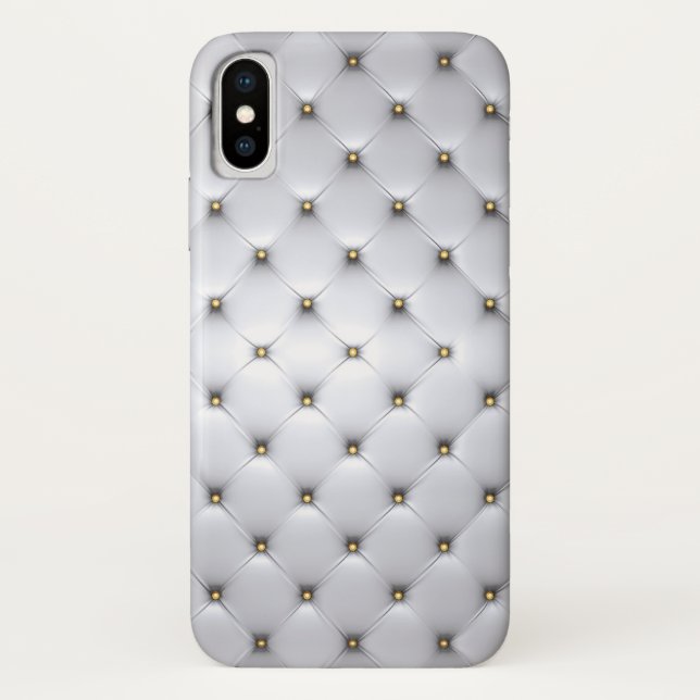 Capa Para iPhone, Case-Mate Pintuck parece elegante e elegante (Verso)