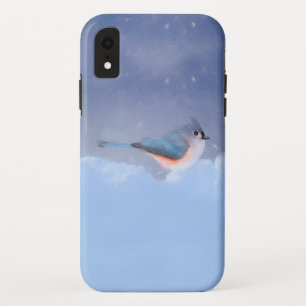 Capa Para iPhone Da Case-Mate Pintura com Titmouse Tufado - Arte Cachorra Origin