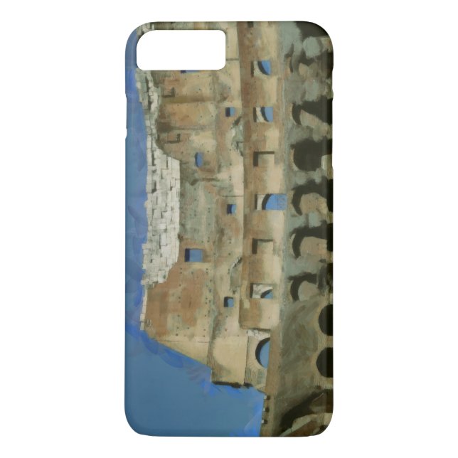 Capa Para iPhone, Case-Mate Pintura de Colosseum, Roma (Verso)