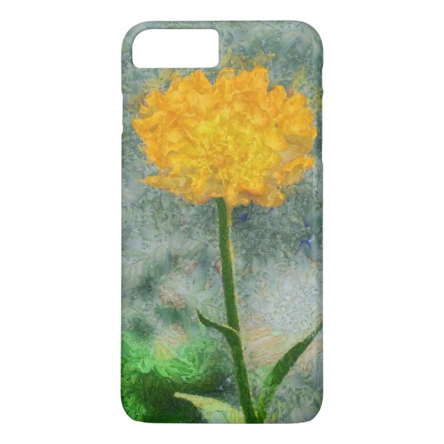Capa Para iPhone, Case-Mate Pintura de flor amarela (Verso)