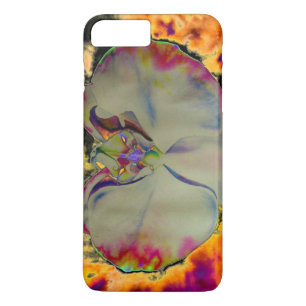Capa iPhone 8 Plus/7 Plus Pintura de orquídea Elegante de abstrato de aquare