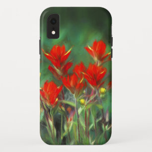 Capa Para iPhone Da Case-Mate Pintura de pincel índio - Arte Flor Original