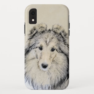 Capa Para iPhone Da Case-Mate Pintura de Shetland Sheepdog - Arte Cachorro Origi