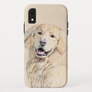 Capa Para iPhone Da Case-Mate Pintura do ouro Retriever - Arte Cachorra Original