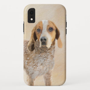 Capa Para iPhone Da Case-Mate Pintura em Coonhound Inglês Americano - Arte Canin