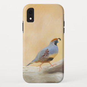 Capa Para iPhone Da Case-Mate Pintura em Quail de Gambrel — Arte original sobr