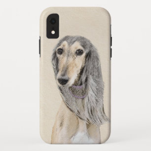 Capa Para iPhone Da Case-Mate Pintura em Saluki (Fawn) - Arte de Cachorro Origin