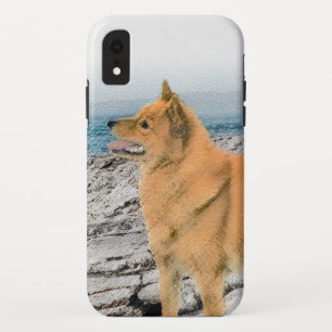 Capa Para iPhone Da Case-Mate Pintura em Seashore - Arte Canina