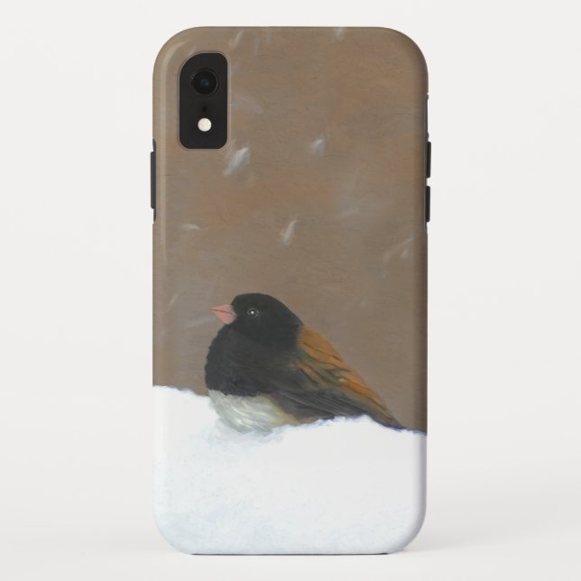 Capa Para iPhone, Case-Mate Pintura Escuro-Eyed do Junco - arte original do (Verso)