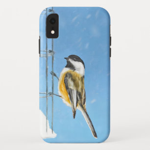 Capa Para iPhone Da Case-Mate Pintura no alimentador - Arte de pássaro original