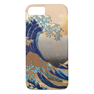 Capa iPhone 8/ 7 PixDezines Vintage, Excelente Wave, Hokusai 葛 飾 北