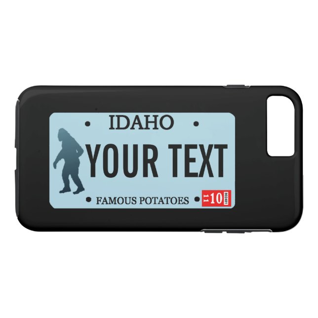 Capa Para iPhone, Case-Mate Placa de Licença Idaho Sasquatch (Verso (Horizontal))