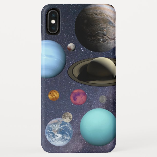 Capa Para iPhone, Case-Mate Planetas do sistema solar (Verso)