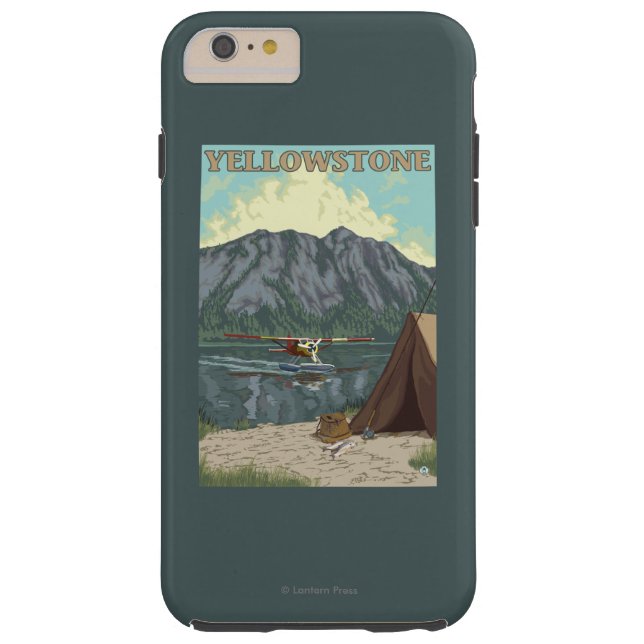 Capa Para iPhone, Case-Mate Plano de Bush & pesca - nacional de Yellowstone (Verso)
