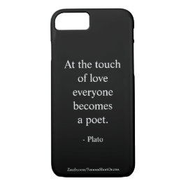 Capa Para iPhone Da Case-Mate Plato Cote; O Tema Do Amor