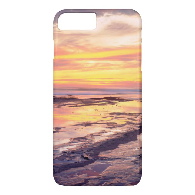 Capa Para iPhone, Case-Mate poças de maré das Sunset Cliffs (Verso)