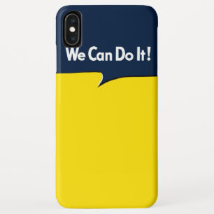Capa Para iPhone XS Max Podemos fazer isso, Rosie