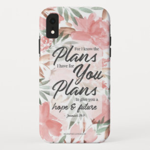 Capa Para iPhone Da Case-Mate Pois Eu Sei Os Planos Que Tenho Para Você Jeremia