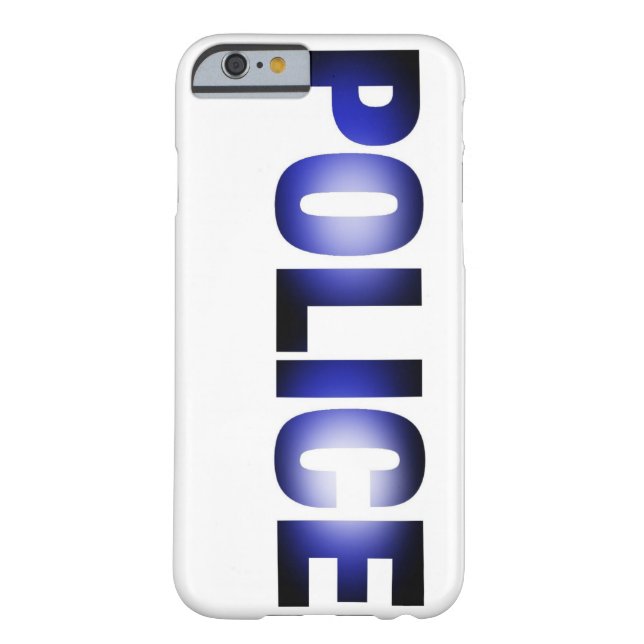 Capa Para iPhone, Case-Mate Polícia 3 (Verso)