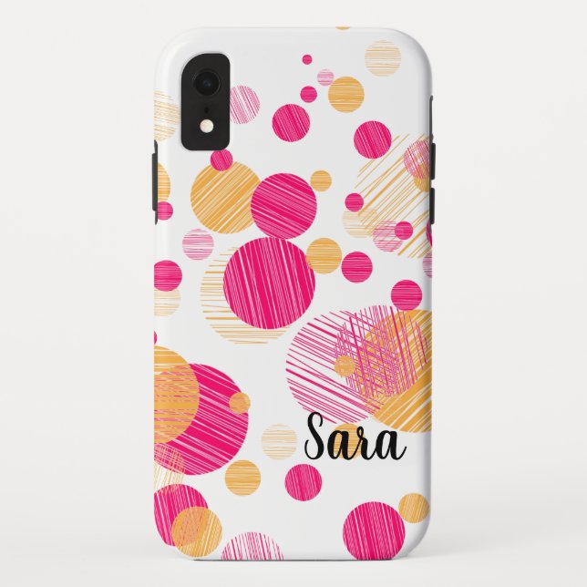 Capa Para iPhone, Case-Mate Polka-Dot Whimsical (Verso)
