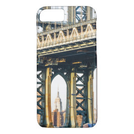 Capa iPhone 8/ 7 Ponte Manhattan no Sunset
