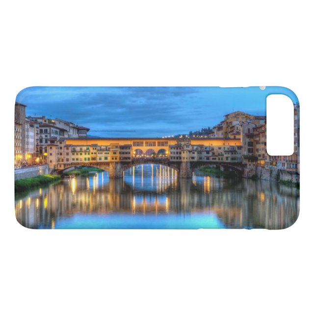 Capa Para iPhone, Case-Mate Ponte vecchio em Florença, Itália (Verso (Horizontal))