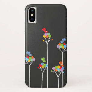 Capa Para iPhone Da Case-Mate Pontos coloridos da árvore do divertimento dos