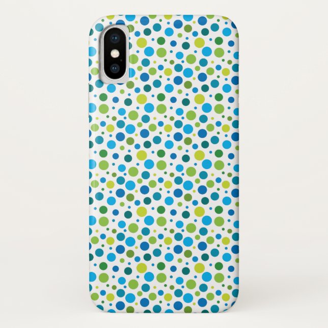 Capa Para iPhone, Case-Mate Pontos de movimento primavera (Verso)