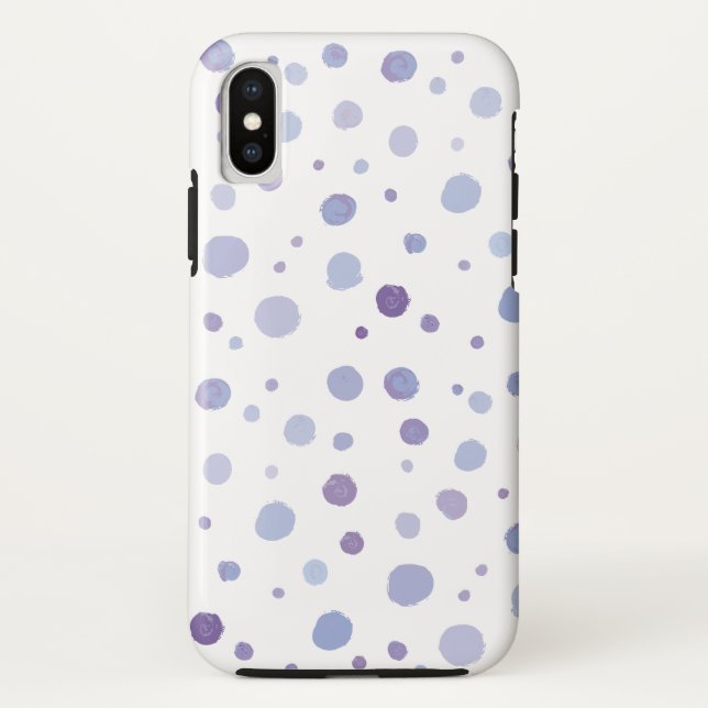 Capa Para iPhone, Case-Mate pontos pintados à mão (Verso)