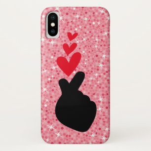 Para iPhone Da Case-Mate Pop K  Idol Finger Heart© Love Symbol Capa de tel