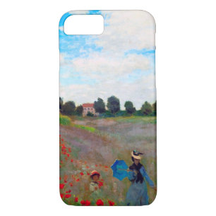Capa iPhone 8/ 7 Poppy Field, Monet