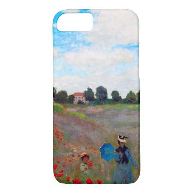 Capa Para iPhone, Case-Mate Poppy Field, Monet (Verso)