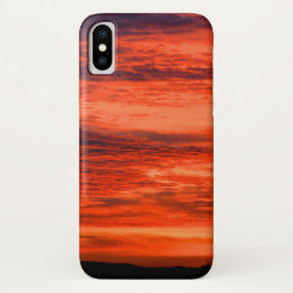 Capa Para iPhone X Pôr do sol