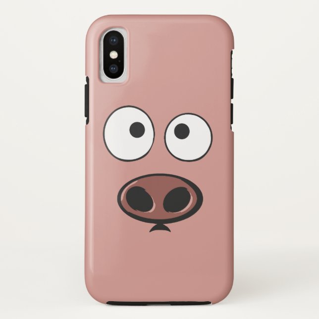 Capa Para iPhone, Case-Mate Porco engraçado (Verso)