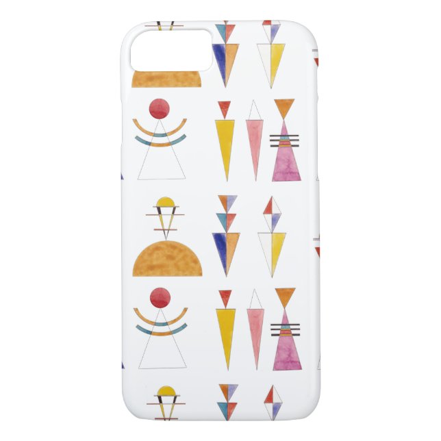 Capa Para iPhone, Case-Mate Portão de Aquarela de Kandinsky (Verso)