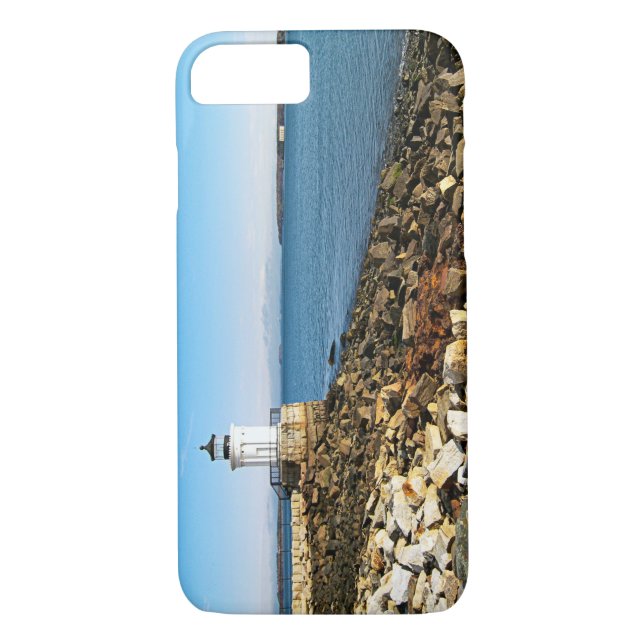 Capa Para iPhone, Case-Mate Portland Breakwater Lighthouse, Maine (Verso)