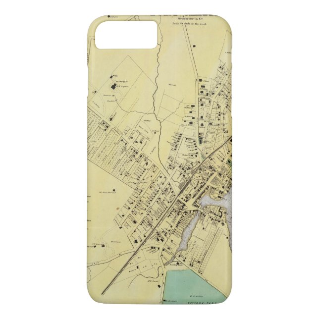 Capa Para iPhone, Case-Mate Porto Chester, NY (Verso)