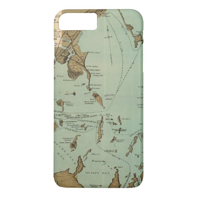 Capa Para iPhone, Case-Mate Porto de Boston (Verso)