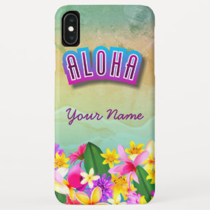 Capa Para iPhone XS Max Praia Colorida do Havaí