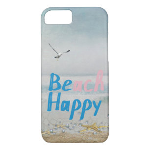 Capa Para iPhone Da Case-Mate Praia Happy Starfish e Gaivota