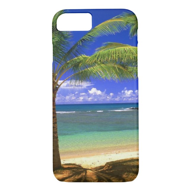 Capa Para iPhone, Case-Mate praia tropical (Verso)