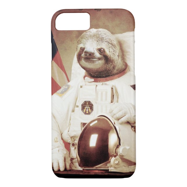 Capa Para iPhone, Case-Mate Preguiça do astronauta (Verso)