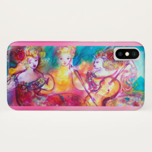 Capa Para iPhone X PREOCUPAÇÃO PRIMAVERA DE MÚSICA HARMONY TRIO-Pink